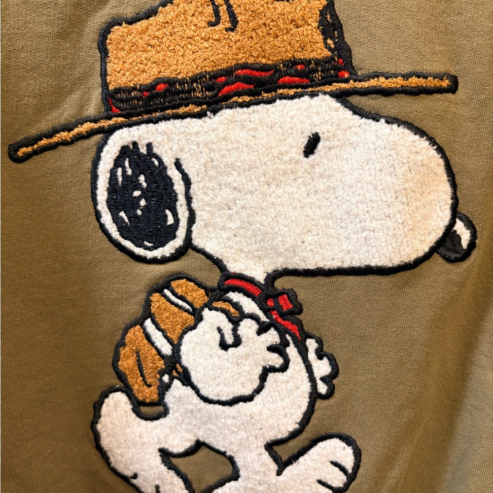 Snoopy Ranger Scout Embroidered Sweatshirt